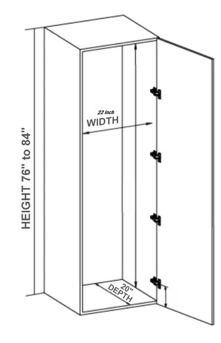 Avocetmobily Aluminium Rust Proof Soft Close Kitchen Pantry Unit Storage Drawer Unit - Cabinet Width Required 600mm 12 Baskets (Without Box)