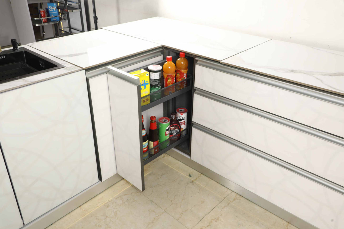 Avocetmobily Bottle Pull Out Unit With Soft Close