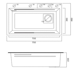 Avocetmobily Multipurpose Kitchen Sink