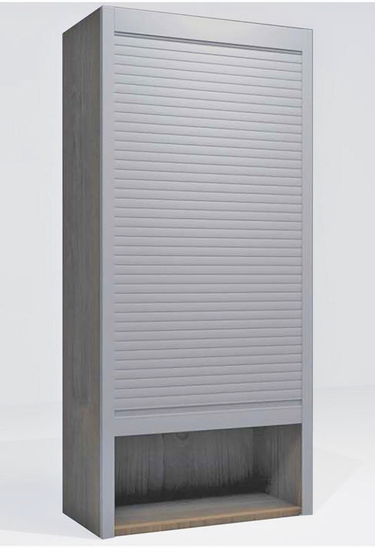Avocetmobily PVC Roller Shutter Anodize Finish 450/600mm x 1320mm Cabinet
