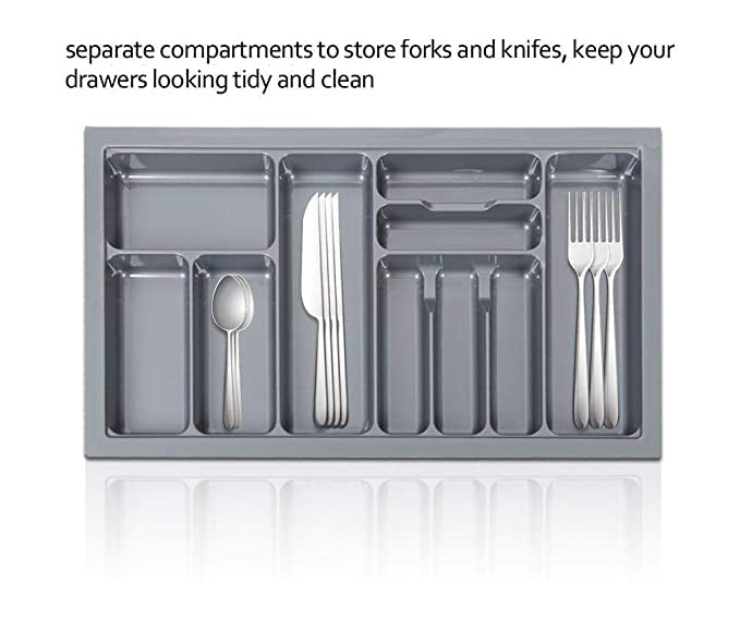 Avocetmobily Cutlery Tray For Kitchen Drawer/Cutlery Storage Organizer Tray