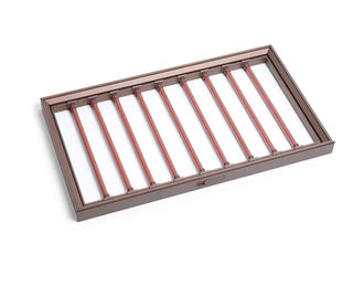Avocetmobily Pull Out Pants Rack Pants Hanger Bar Aluminum Alloy Pull Out Trousers Rack Clothes Organizers, Front End Metal Panel, Pulled Out Quietly and Completely