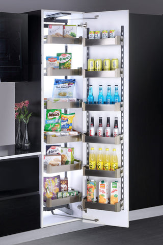 Avocetmobily Alloy Steel Pantry Unit Storage System