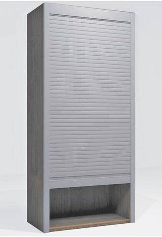 Avocetmobily PVC Roller Shutter Anodize Finish 450/600mm x 1320mm Cabinet