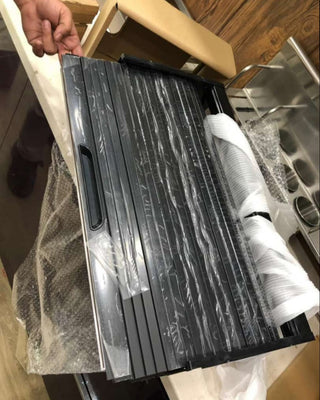 Avocetmobily PVC Roller Shutter Black 450/600mm x 1320mm Cabinet