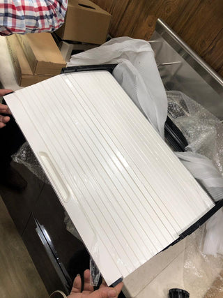 Avocetmobily PVC Roller Shutter White 450/600mm x 1320mm Cabinet