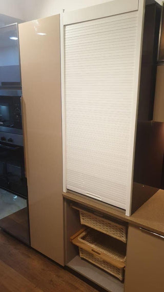 Avocetmobily PVC Roller Shutter White 450/600mm x 1320mm Cabinet