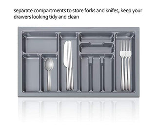 Avocetmobily Cutlery Tray For Kitchen Drawer/Cutlery Storage Organizer Tray